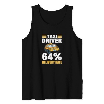 Discover Funny Taxi Driver Tank Tops