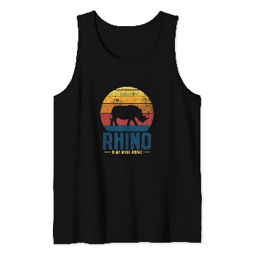 Discover Rhino Pet Rhinoceros Vintage Tank Tops