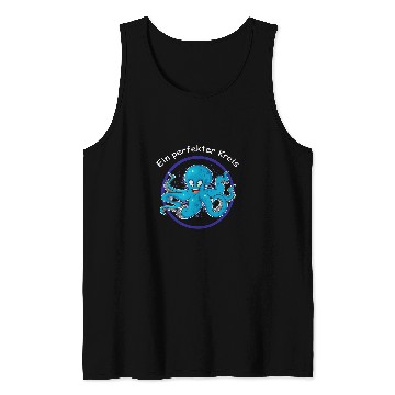 Discover Octopus Pet A perfect circle octopus octopi pi circle number archimedes Tank Tops