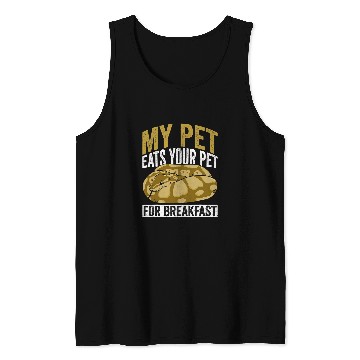 Discover Python Pet Royal Python and Banana Ball Python Tank Tops