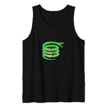 Discover Python Pet Snake Pet Owner Reptile Python Lover Boa Herpetologist Tank Tops