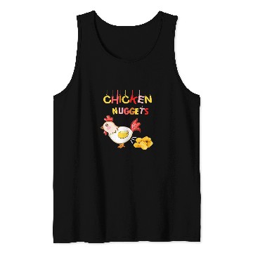 Discover Chicken Pet Nuggets Tank Tops