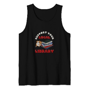 Discover Guinea Pig Pet Support Your Local Library 2Guinea Pig Book Reader 21 Tank Tops