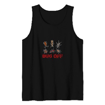 Discover Bug Off Pest Control Exterminator Tank Tops