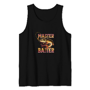 Discover Fishing Fun Master Baiter Funny Fishing 10 Tank Tops