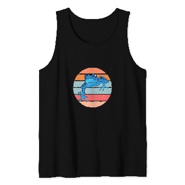 Discover Frog Pet Nice Blue Poison Dart Frog Tank Tops