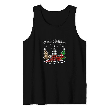 Discover Otter Pet Otters xmass Lighting buffalo plaids Otter Christmas Tank Tops