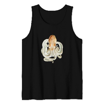 Discover Octopus Pet Creature Under the Sea Ocean Animal Marine Biologist Tank Tops