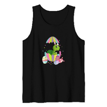 Discover Turtle Pet Easter Egg Bunny Easter Bunny Tank Tops