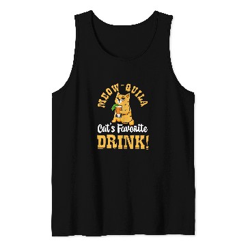 Discover Funny Tequila Drinking Cat Lover Salt Lime Bartender Drink 25 Tank Tops