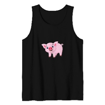 Discover Pig Pet Face Gift For 6 Tank Tops