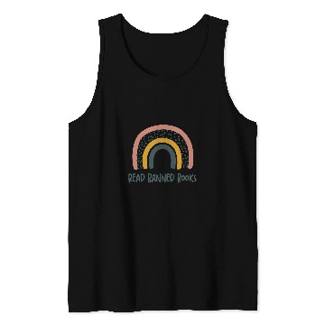 Discover Book Fun Read Banned Books 15 Tank Tops