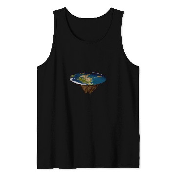Discover Flat Earth Society 2Flat Earth Map Model Globe Tank Tops