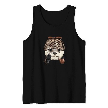 Discover Otter Pet Otters Detective Sea Otter Spy Investigator Animal Tank Tops