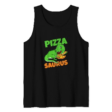 Discover Dinosaur Pet Kids Pizzasaurus Toddler Pizza Dino Dinosaur TRex Pizza For Boy Tank Tops