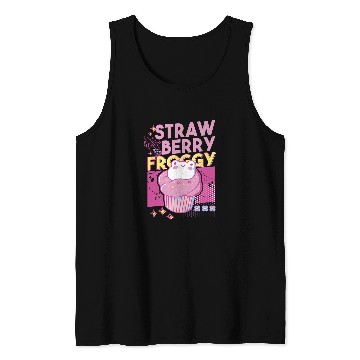 Discover Turtle Pet Strawberry Shell Yummy Berries Design Tank Tops
