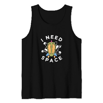 Discover Aliens UFO I Need Space Spaceship UFO Flying Saucer Spacecraft Tank Tops