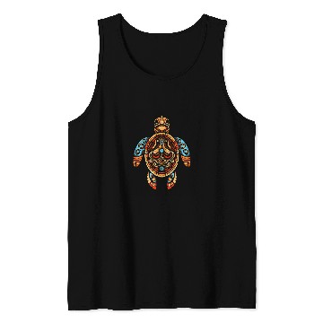 Discover Turtle Pet Native American Tribal Indian Tribes Indigenous Tank Tops
