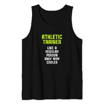 Discover Athletic Trainer Gym Coachs Wellness Coaching 22 Tank Tops