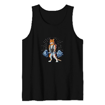 Discover jaguarss Deadlift Fitness Gym Weightlifting Tank Tops