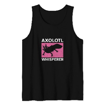 Discover Axolotls Pet Whisperer vintages Retro Salamander Tank Tops