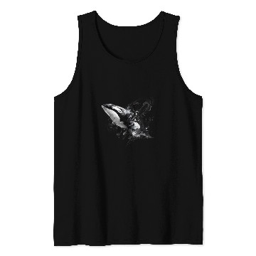 Discover Whale Pet Orca Lover Whale Jumping Tank Tops