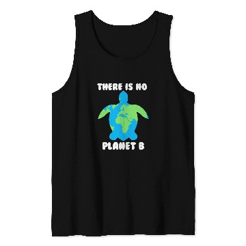Discover Turtle Pet There is No Planet B Turtle Ecofriendly 2 Tank Tops