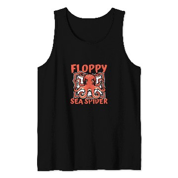 Discover Octopus Pet Floppy Sea Spider Octopoda Cephalopoda Octopodes Octopus 07 Tank Tops