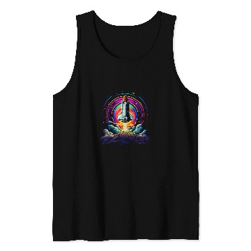 Discover Space Shuttle Science Astronomy 26 Tank Tops