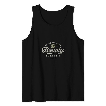 Discover Book Fun Star Wars The Book Of Boba Fett Bring Me That Bounty Tank Tops