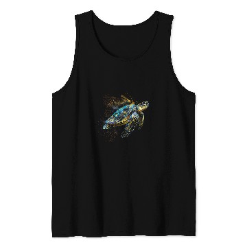 Discover Turtle Pet Tortoise Waterturtle Ocean Natural Environment 1 9 Tank Tops