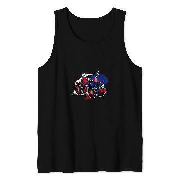 Discover Tractor Fun driving 4th of July tractor pulling or tractor pulling 1 Tank Tops