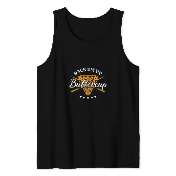 Discover Sport Billiard Rack Em Up Buttercup Pool Billiard Team Tank Tops
