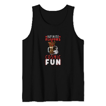 Discover Astronaut Job Astronomy Solar System Outer Space Kids Ice Cream 3 Tank Tops