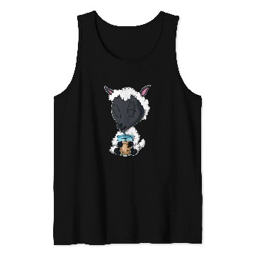 Discover Sheep Pet Bubble Tea Kawaii Lamb I Boba Tea Otaku Tank Tops