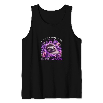 Discover Sloth Pet Funny lupus sloth mostly running on empty Design Tank Tops