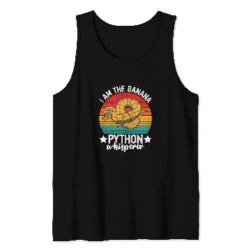 Discover Python Pet I am Banana Ball Python Whisperer 2Royal Banana Ball Python Tank Tops