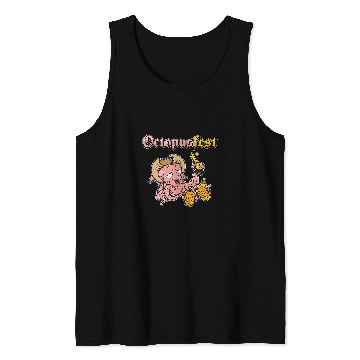 Discover Octopus Pet Octopusfest Beermug Drinking Funny Tank Tops