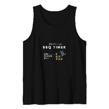Discover Beer Fun Minnesota BBQ Timer Barbecue Beer Drinking Tank Tops
