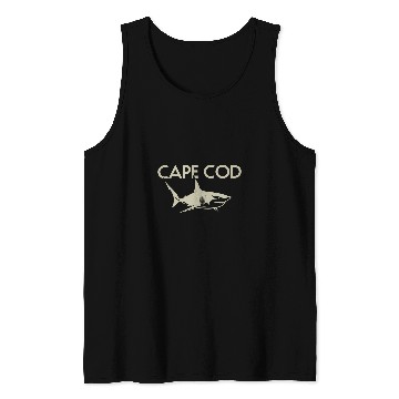 Discover Shark Pet Cape Cod Shark Funny Tank Tops