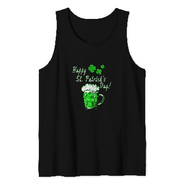 Discover Beer Fun Happy St Patrick s Day Green Beer Mug Parade And Pub Tank Tops