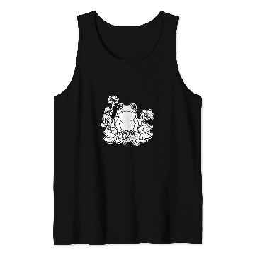 Discover Frog Pet Toad Pond 6 Tank Tops