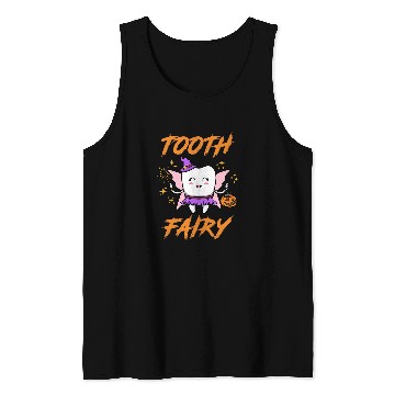 Discover dentists Job Tooth Fairy Wearing Halloween Costume Cute Tank Tops