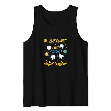 Discover dentists Job Solar System Tank Tops