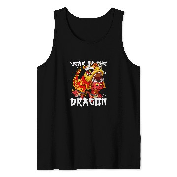 Discover Dragon Pet Lunar New Year 10 Tank Tops