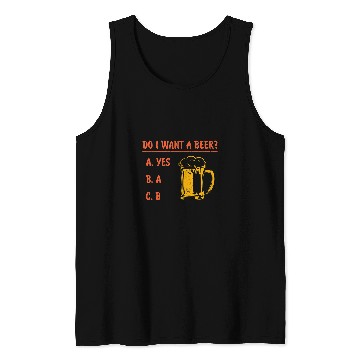 Discover Beer Fun Beer drinker alcohol drinking celebrating saying 5 Tank Tops