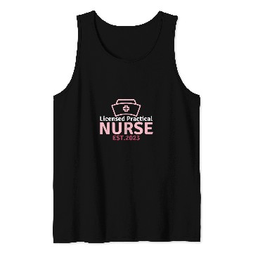 Discover nurses Job Licensed Practical nurses Health Care Worker EST Tank Tops