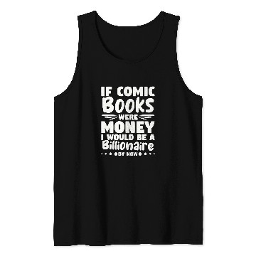 Discover Book Fun Comic Book Collecting Comic Book Owner Comics Collector 1 Tank Tops