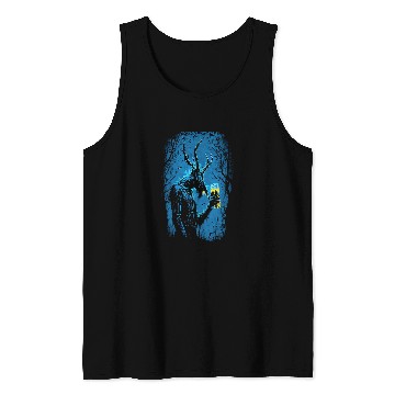 Discover Beer Fun Dark Demonic Wendigo Devil Drinking Beer Mug Halloween Art Tank Tops
