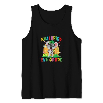 Discover Koala Pet For 2nd Grade Back To School Koala Bear Cute Tank Tops